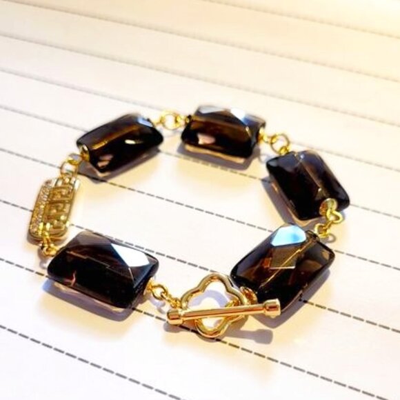 Smoky Quartz Bracelet - Picture 1 of 1